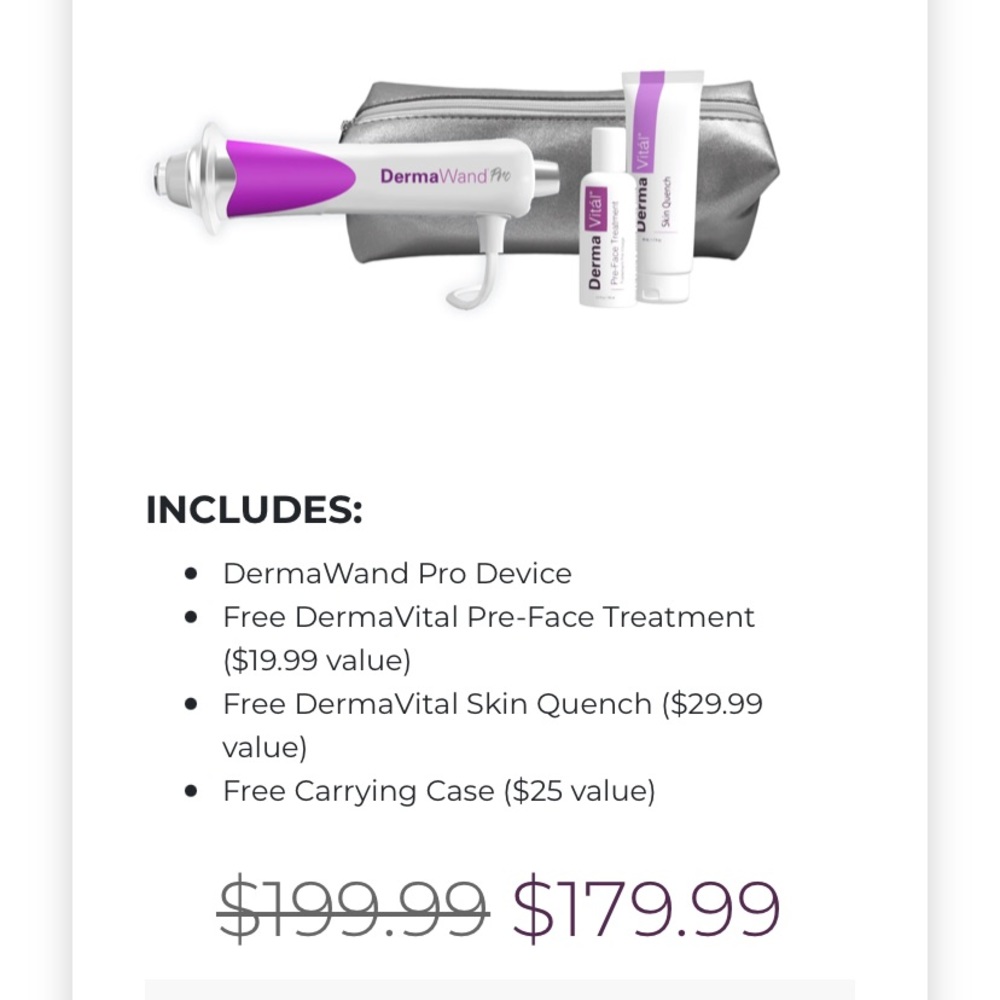 BRAND NEW - Never Used  DERMAWAND